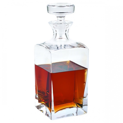 LVH Victorian Sq Decanter 10 1/2\ 10.5\ Height
34 oz

European mouth blown lead free crystal square decanter
Environmentally sustainable all natural components
The perfect place to store your very favorite single malt scotch, bourbon or whiskey
The perfect wedding, engagement or housewarming gift
